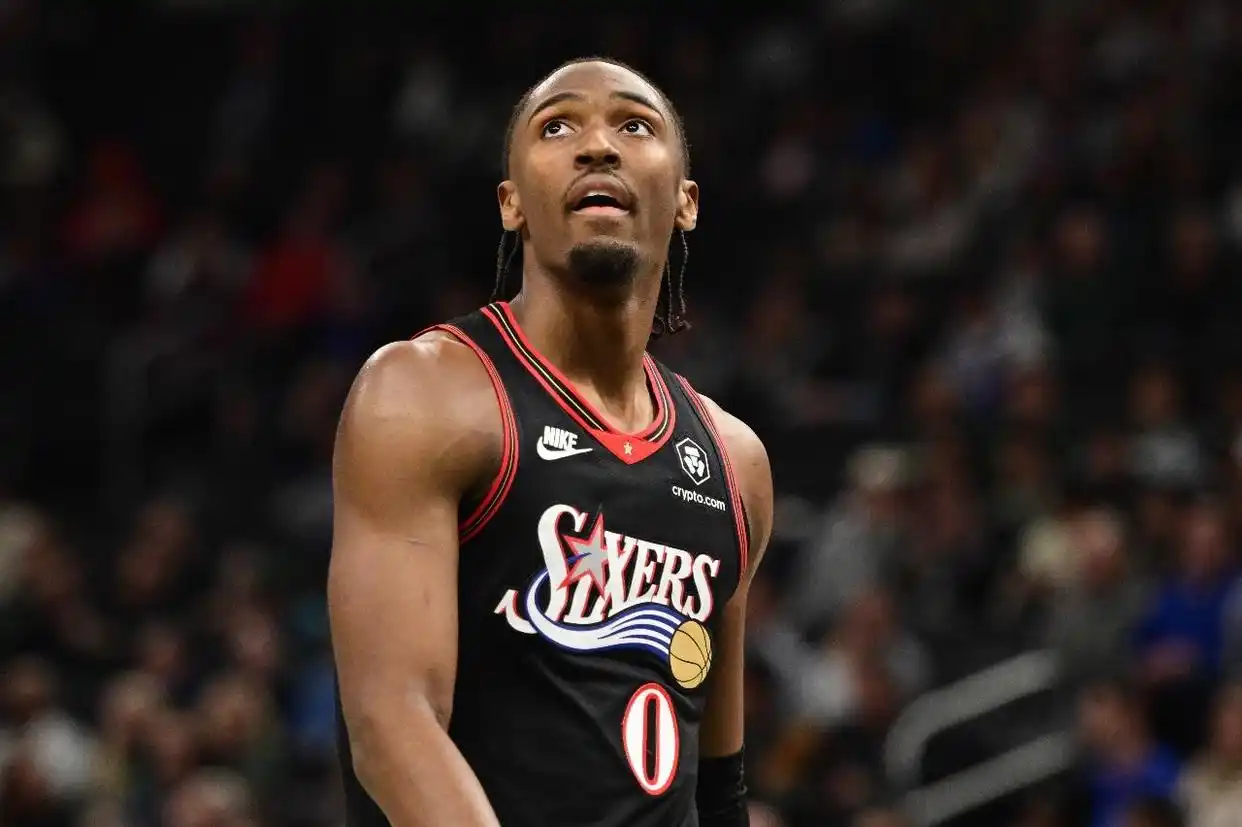 76人vs老鹰比赛结果_杰伦约翰逊11连7助攻_马克西44+7+9约翰逊41+14 76人双加时不敌老鹰