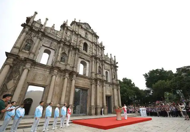 高清大图|三地联动四城同传!第十五届全运会火炬传递活动举行