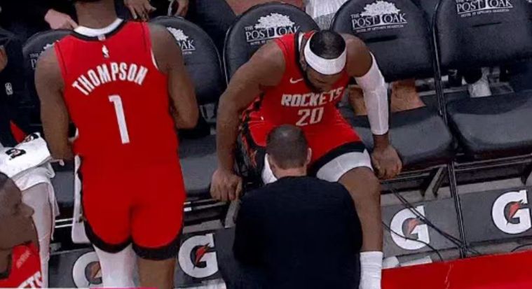 NBA常规赛火箭对阵独行侠_杜兰特21分申京砍26+11 火箭擒独行侠迎4连胜_独行侠缺少浓眉哥与欧文比赛回顾