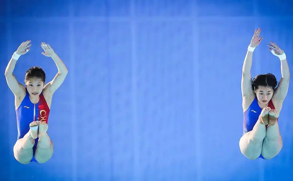 全运会女子双人10米台-陈芋汐/掌敏洁夺冠 全红婵位列第5_全运会女子双人10米台 陈芋汐 掌敏洁