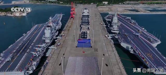 福建舰伙食曝光 有羊排大虾红烧肉 电磁弹射技术领先全球