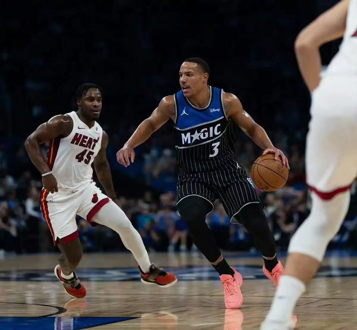 NBA杯四分之一决赛 魔术VS热火 贝恩37分逆转_nba杯淘汰赛 热火 vs 魔术