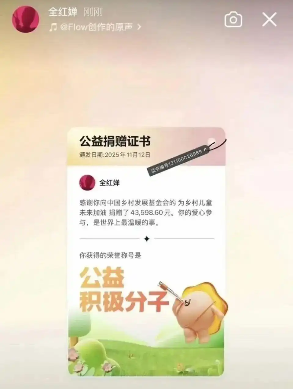 全红婵直播收入全部捐给乡村儿童_全红婵全运会_全红婵直播