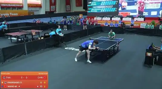 北京时间昨晚！2025年乒乓球团体亚锦赛女团赛况揭晓