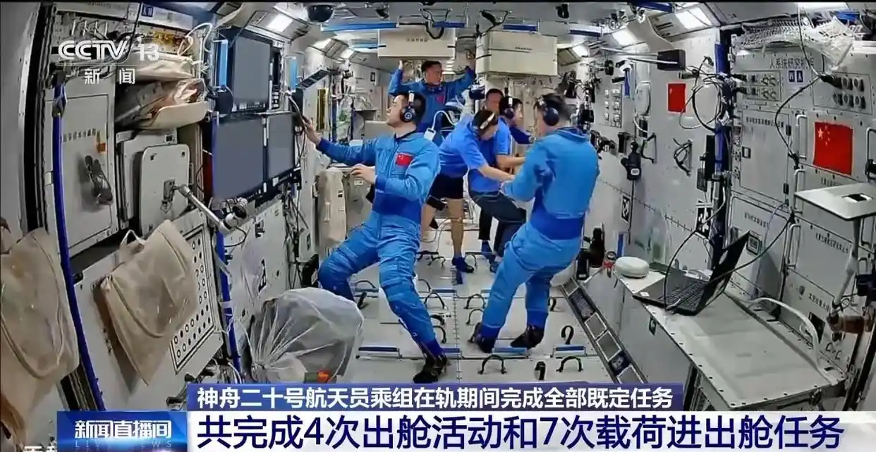 盘点神二十乘组太空出差成果_神舟二十号航天员乘组任务成果_空间生命科学微重力实验