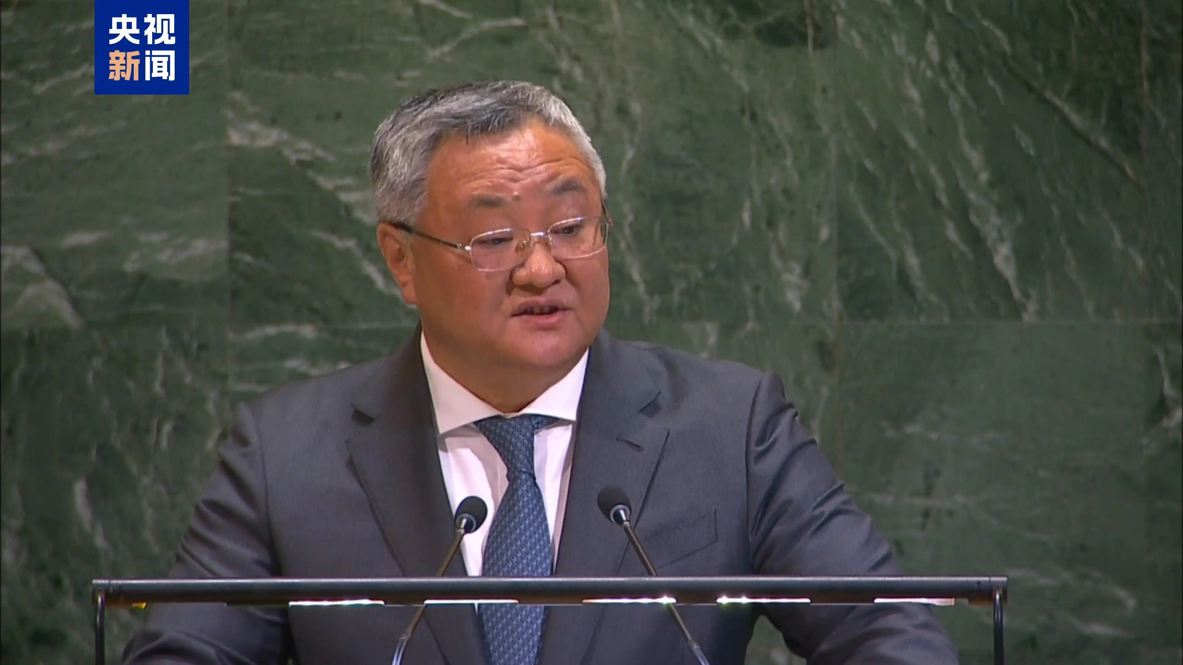 中国常驻联合国代表傅聪大使_日本首相高市早苗涉台言论_中方：日本没资格当安理会常任理事国