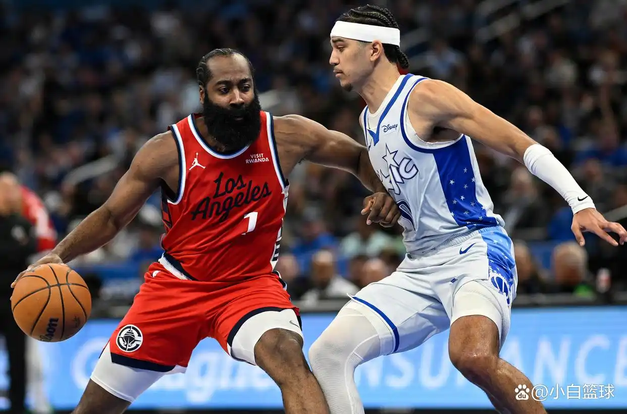 哈登末节未登场快船三连败_NBA快船魔术比赛结果_哈登31+5+8祖巴茨14+19 快船不敌魔术遭遇三连败