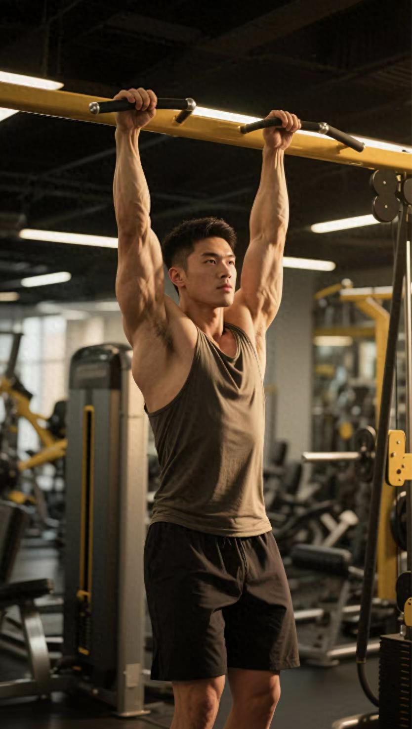 引体向上技巧bailang_引体向上背部发力技巧_慢放离心训练效果