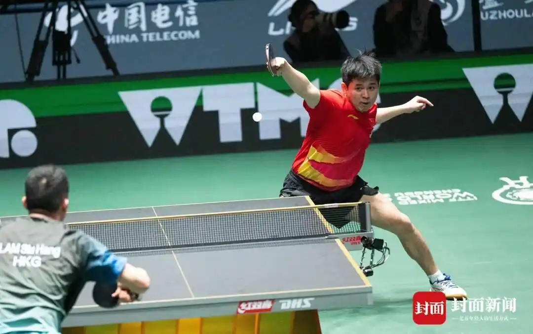 王楚钦孙颖莎混双比赛分析_2025国际乒联混合团体世界杯中国队对阵中国香港队_孙颖莎王楚钦混团世界杯开门红