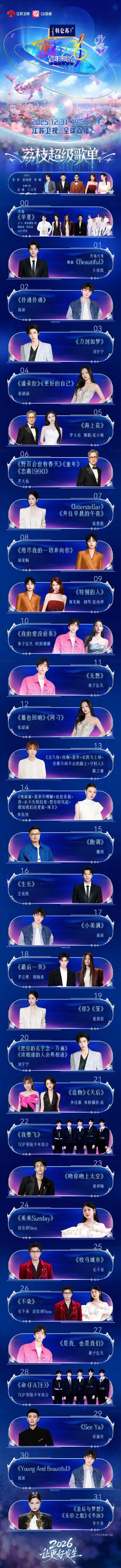 2026跨年晚会节目单_跨年晚会攻略 2026 央视跨年晚会