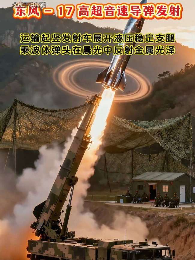 东风17实弹发射影像首次公开