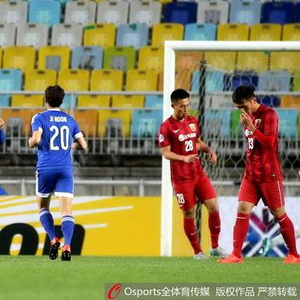2016亚冠联赛小组赛G组最后一轮水原三星3-0上海上港_水原三星 3-0 上海上港_杨博宇送点球金健熙梅开二度