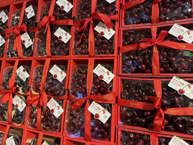 合肥车厘子价格暴跌 一天卖出15吨 销量激增价格亲民