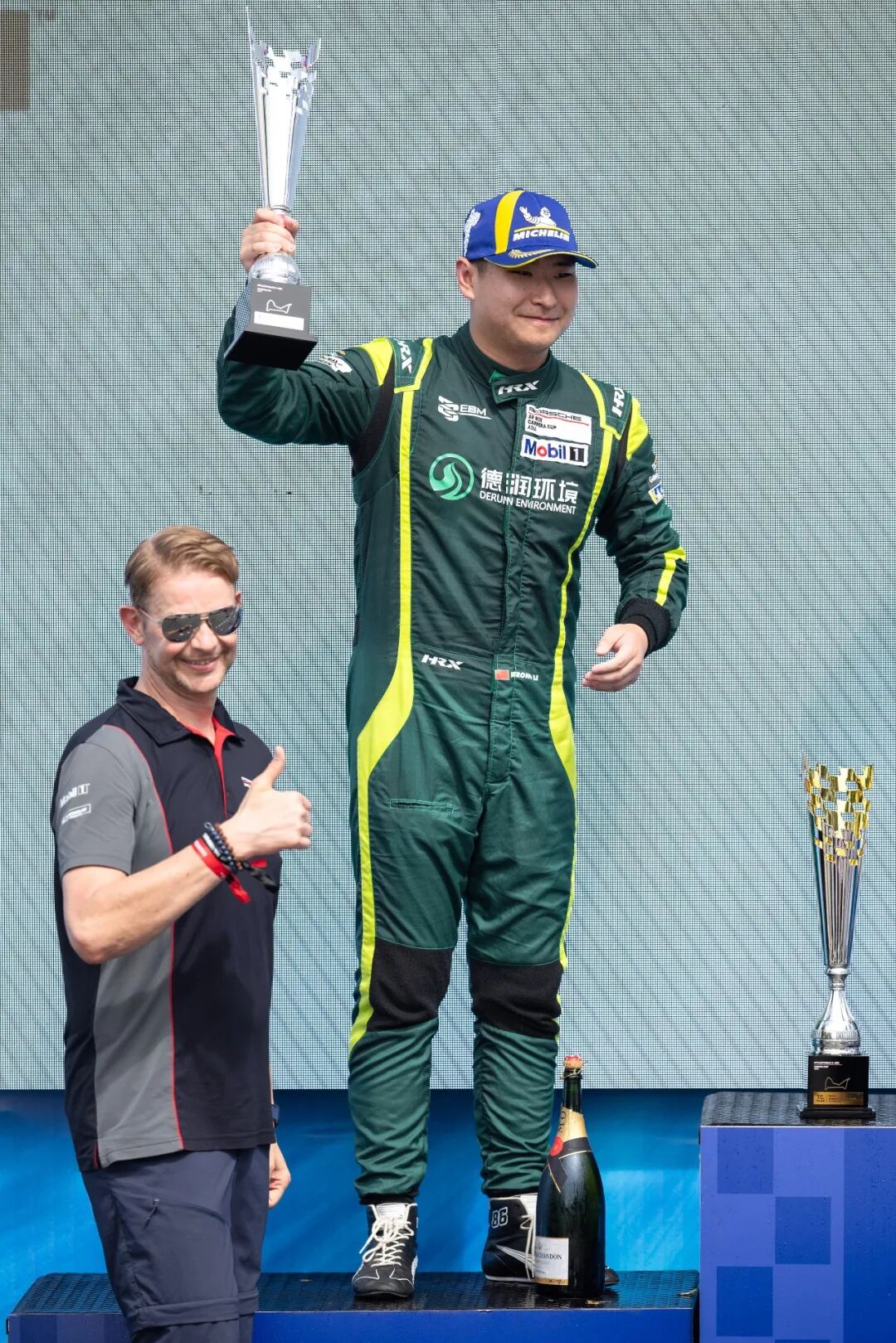 李科蓉Pro-Am组别亚军_motorsport_亚洲保时捷卡雷拉杯挽盛站Origine Motorsport
