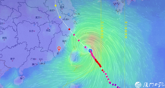 台风巴威登陆地点有变_台风巴威登陆浙江苍南至温岭沿海_厦门台风预警四级