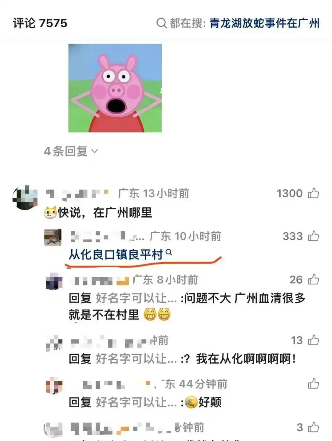 广州从化良口镇放生谣言_成都青龙湖放生蛇事件_“成都青龙湖放生3000条蛇”不实