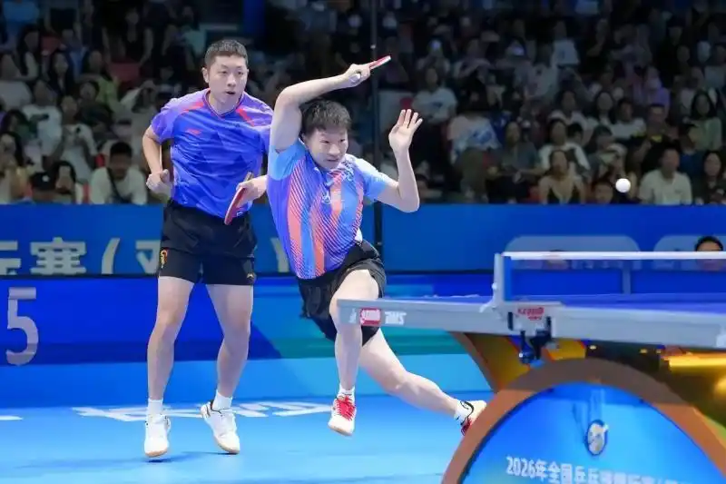 马龙许昕龙蟒组合全锦赛表现_马龙许昕晋级全锦赛男双决赛_2026全国乒乓球锦标赛男双马龙许昕晋级赛果