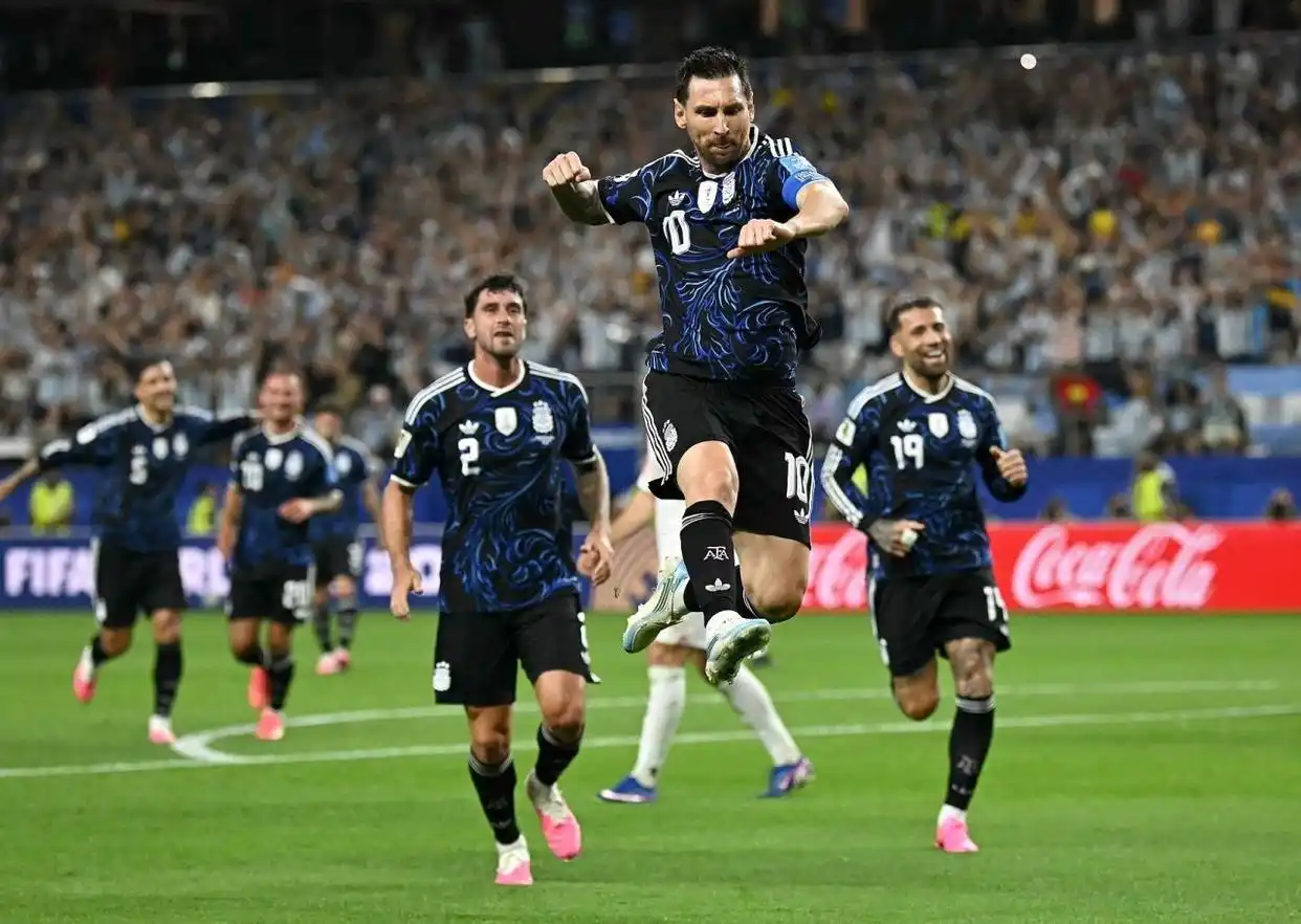 阿根廷3-1约旦_梅西世界杯第19球_世界杯J组第三轮约旦迎战阿根廷