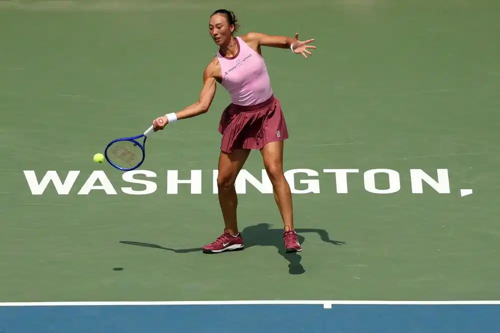 郑钦文止步WTA500华盛顿站首轮 王欣瑜晋级